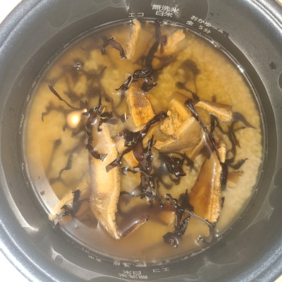 旨味たっぷり!キクラゲ×椎茸のW旨味ご飯の作り方の写真