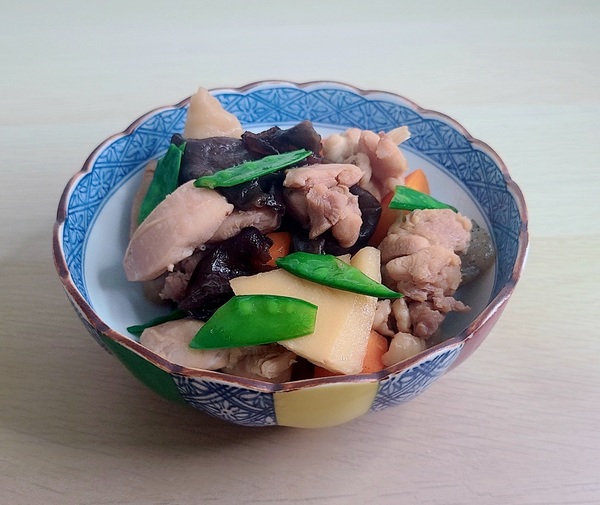 ほっこり和風！キクラゲ入り筑前煮の写真