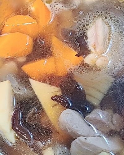 ほっこり和風！キクラゲ入り筑前煮の作り方の写真