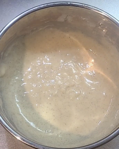 ホットケーキミックスで作る♪からだ想いのきくらげパンケーキの作り方の写真