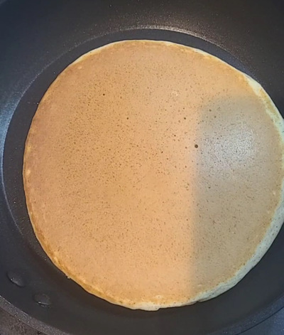 ホットケーキミックスで作る♪からだ想いのきくらげパンケーキの作り方の写真