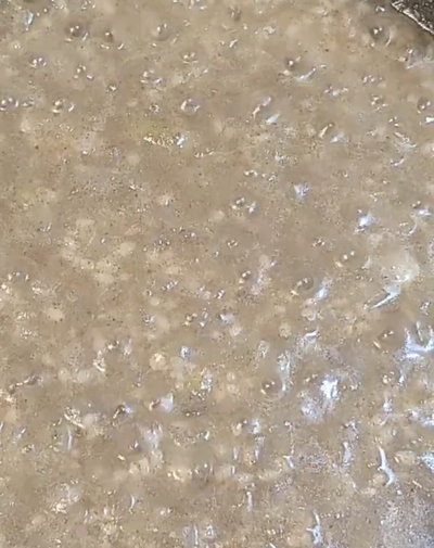 香りふわり。濃厚クリームリゾットに潜むキクラゲパウダーの余韻の作り方の写真